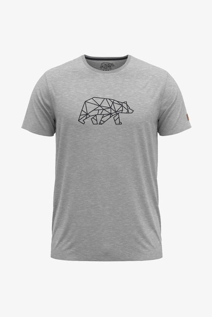  FINNSON MIT BRUSTLOGO 728672 - T-Shirt Print - Curry