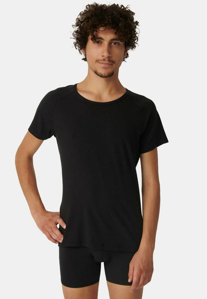 Sloggi T-SHIRT - Nachtwäsche Shirt - Schwarz