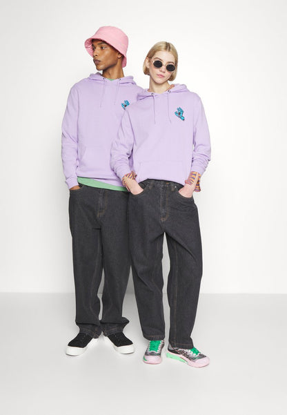 Santa Cruz SCREAMING HAND CHEST HOOD UNISEX - Kapuzenpullover - Digital Lavender