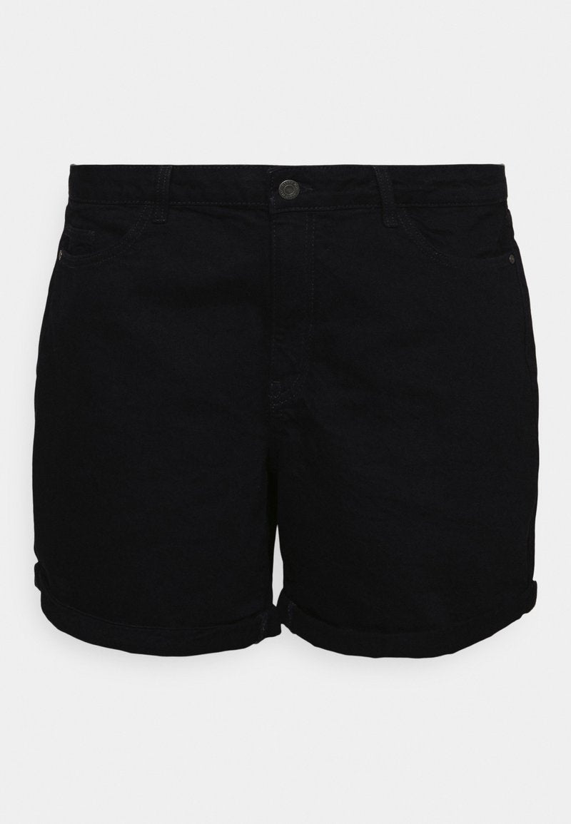  NMSMILEY CURVE - Shorts - Black