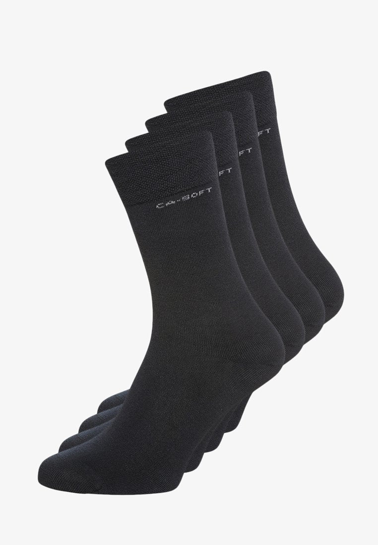 Camano SOFT WOOL 4 PACK - Socken - Light Grey/light Grey