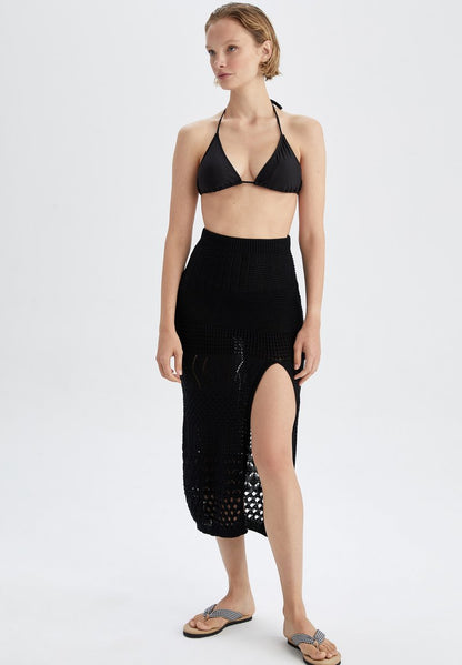 DeFacto REGULAR FIT - Strandaccessoire - Black