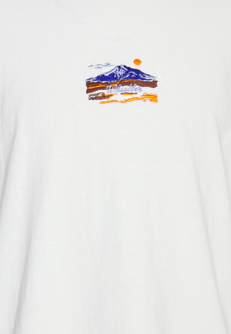 BDG Urban Outfitters WHISTLER MOUNTAIN UNISEX - T-Shirt Print - Ecru