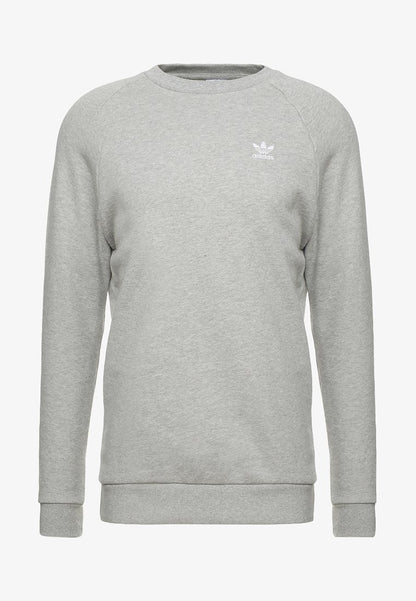 Adidas Originals ESSENTIAL CREW - Sweatshirt - Medium Grey Heather