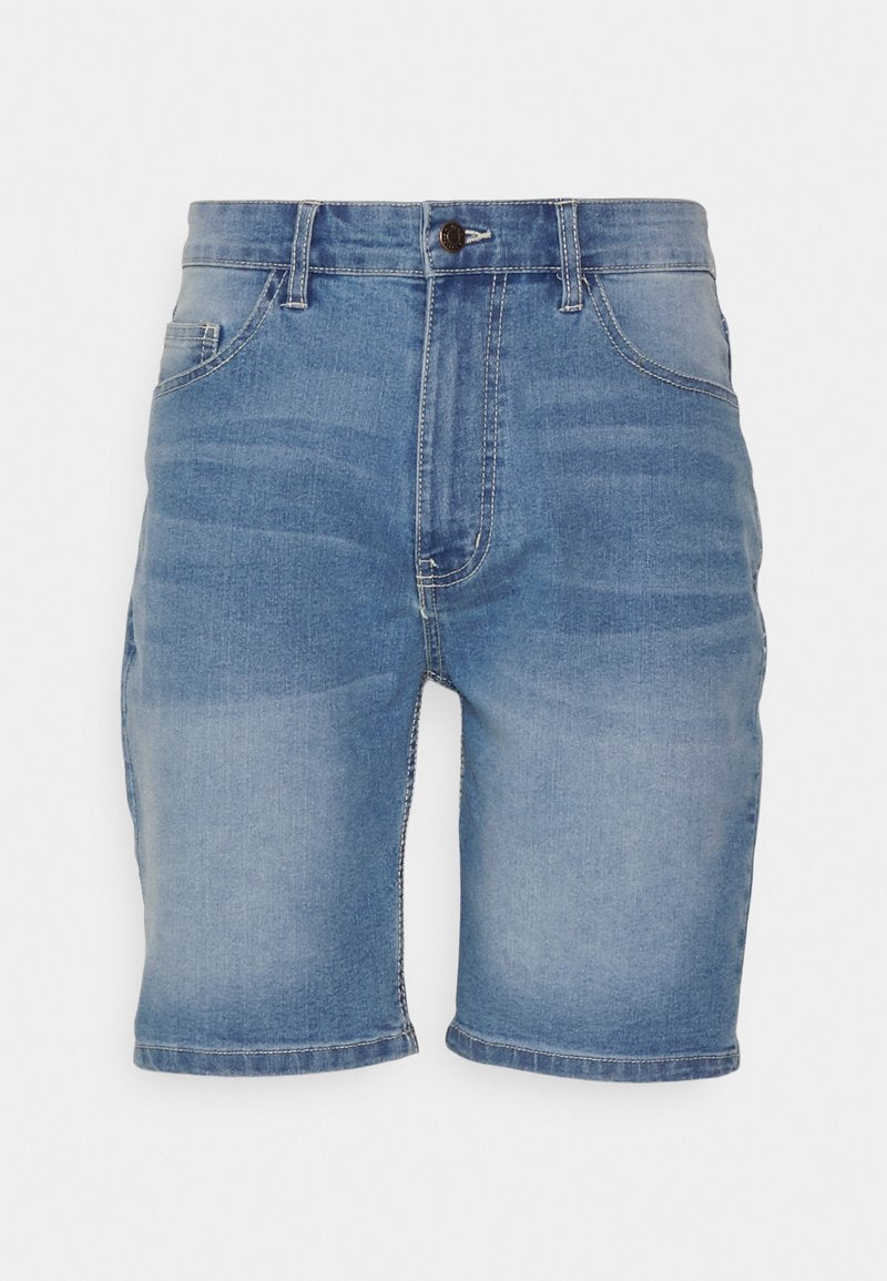 Denim Project FIT - Jeans Shorts - Light Blue Stone Wash