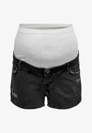 ONLY MATERNITY OLMPEMA LIFE - Shorts - Medium Blue Denim