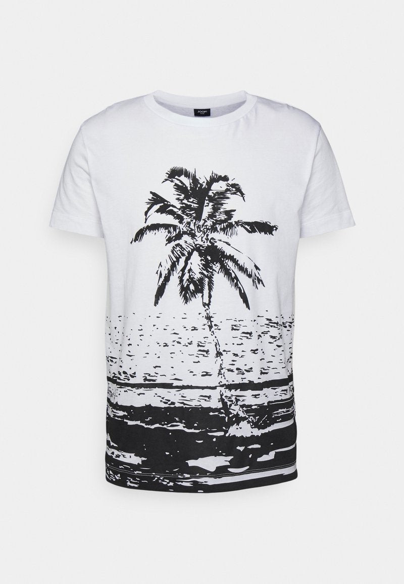 Joop Jeans AGNUS - T-Shirt Print - White