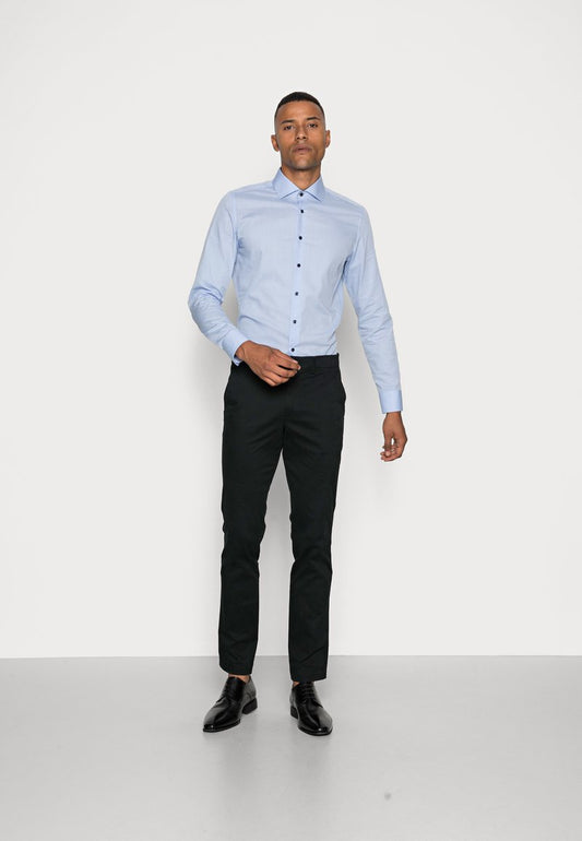 Seidensticker SLIM SPREAD PATCH - Businesshemd - Hellblau