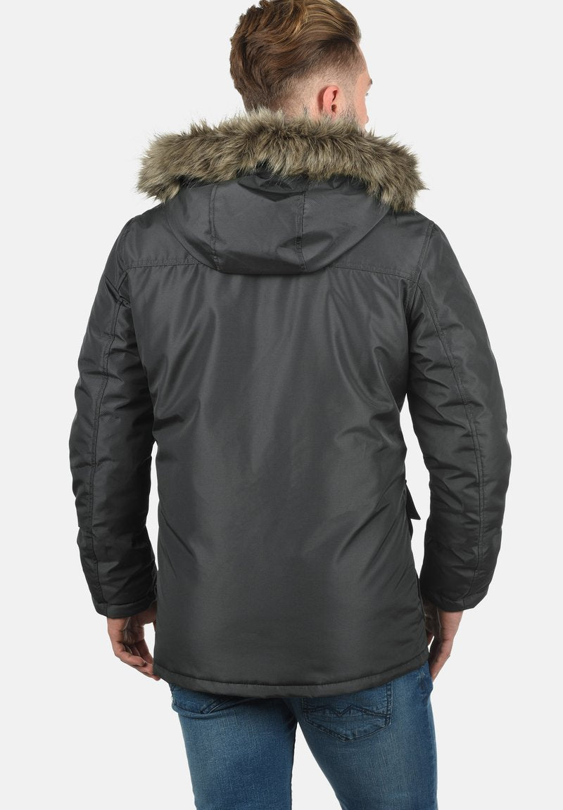 PRODUKT PARKIN - Wintermantel - Asphalt