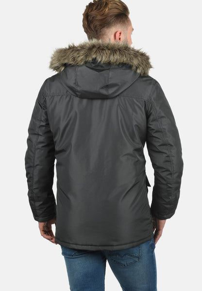 PRODUKT PARKIN - Wintermantel - Asphalt