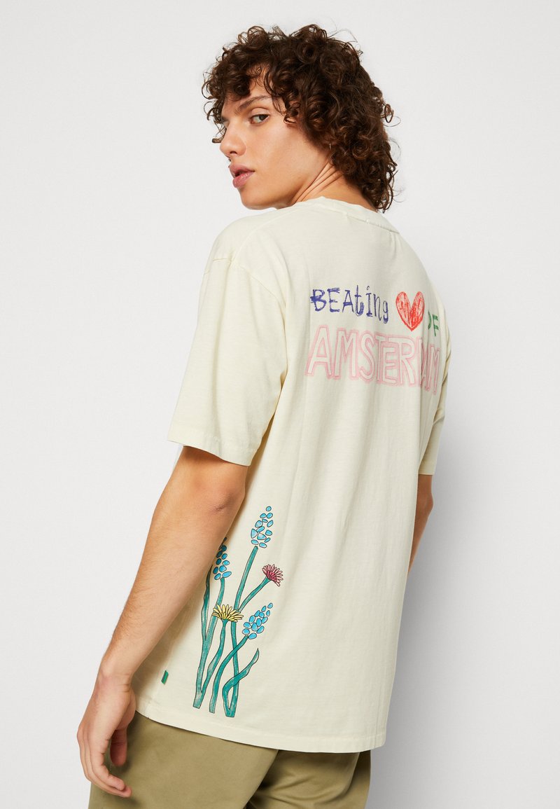 Scotch & Soda ARTWORK TEE - T-Shirt Print - Off White
