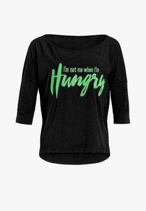 MCS001 ULTRA LIGHT - Langarmshirt - Black/glitter/neon Yellow