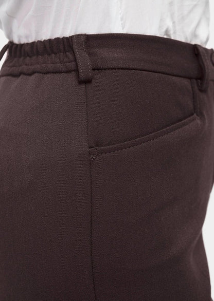GOLDNER Stoffhose - Braun