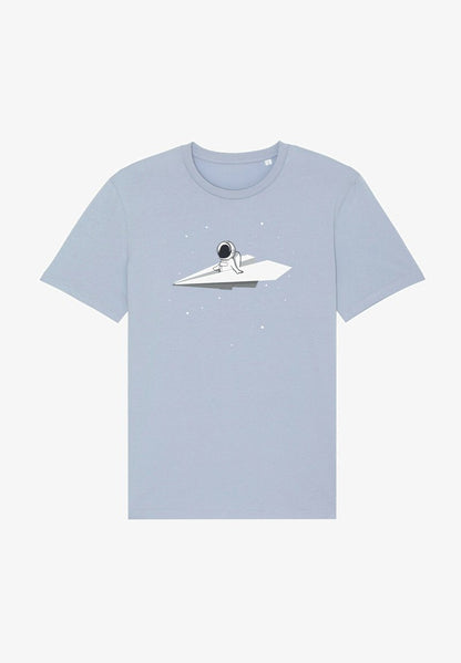  FLY ME TO THE MOON - T-Shirt Print - Mauve