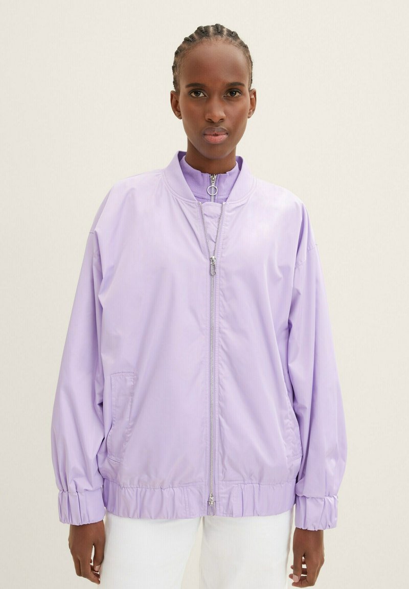 TOM TAILOR Denim Bomberjacke - Lilac Vibe