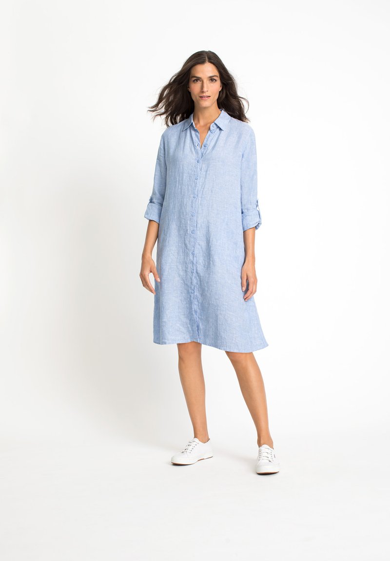 Olsen Blusenkleid - Hellblau