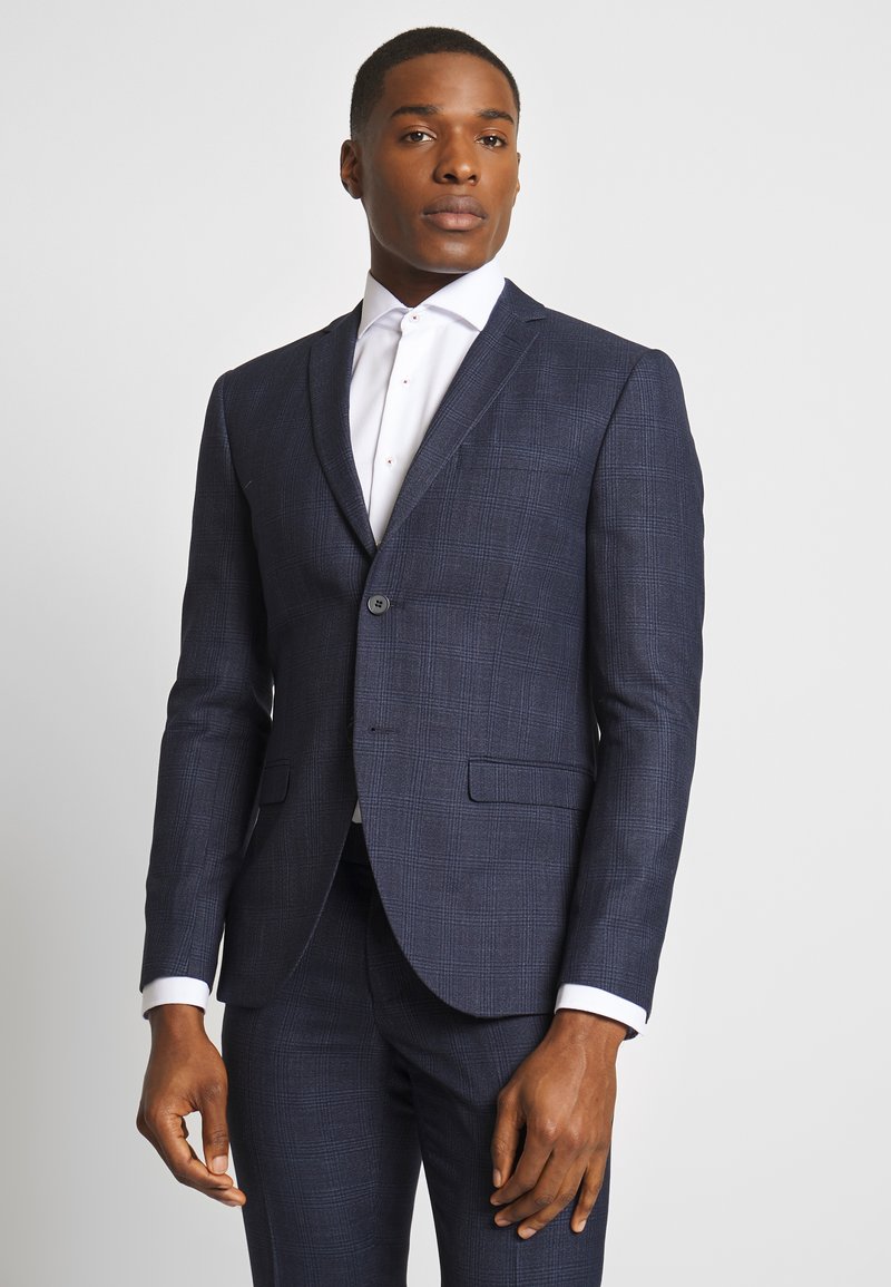  CHECK SUIT - Anzug - Dark Blue