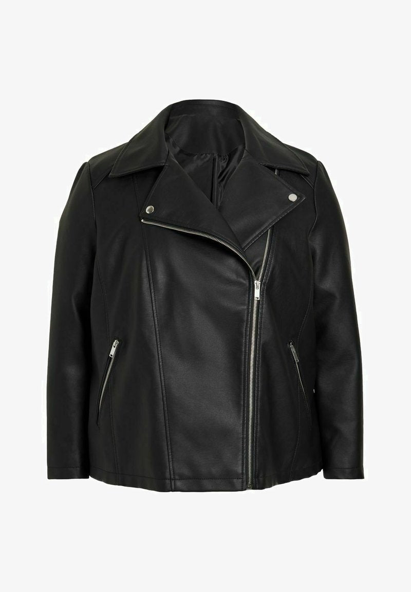  CURVE - Kunstlederjacke - Black