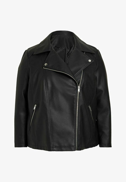  CURVE - Kunstlederjacke - Black