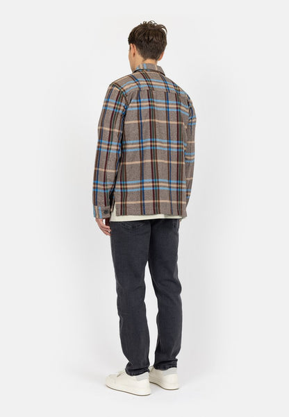 Denim Project POCKET - Leichte Jacke - Check Brown