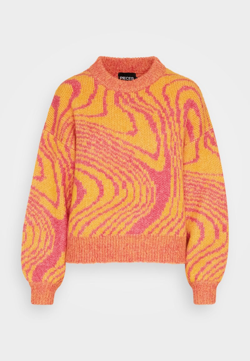 Pieces PCMARA - Strickpullover - Apricot