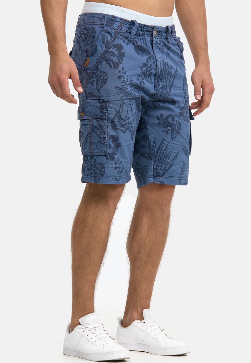 Indicode Jeans ALBERT - Shorts - Blue