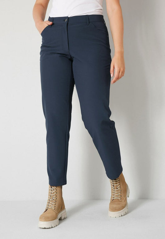  THERMO - Stoffhose - Marineblau