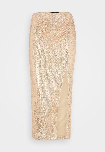 In The Style SKIRT - Bleistiftrock - Gold