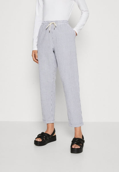 ESPRIT SEERSUCKER - Jogginghose - Navy