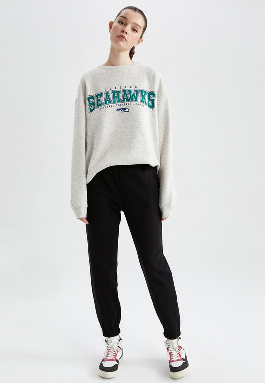 DeFacto SEATTLE SEAHAWKS BOXY FIT - Sweatshirt - Grey