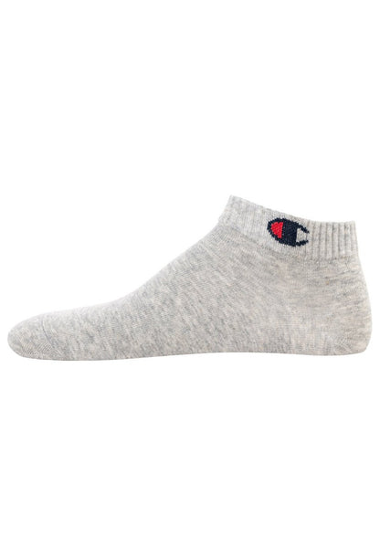 Champion UNISEX 3 PAAR - QUARTER BASIC - Socken - Grau