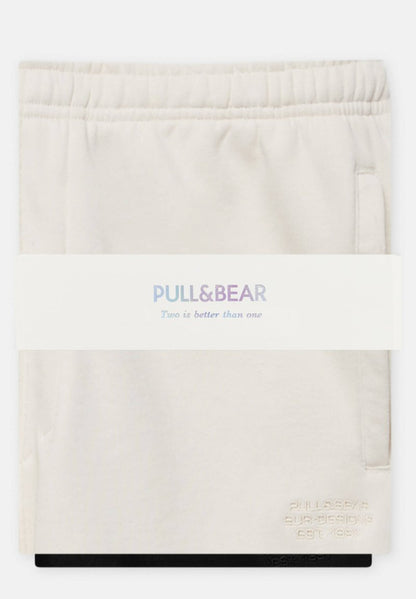 PULL & BEAR 2 PACK JOGGER - Jogginghose - Beige