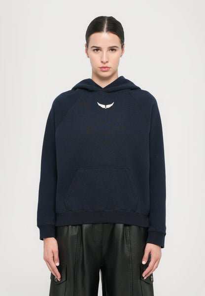 Zadig & Voltaire GEORGY PHOTO RIDE STRASS - Sweatshirt - Encre
