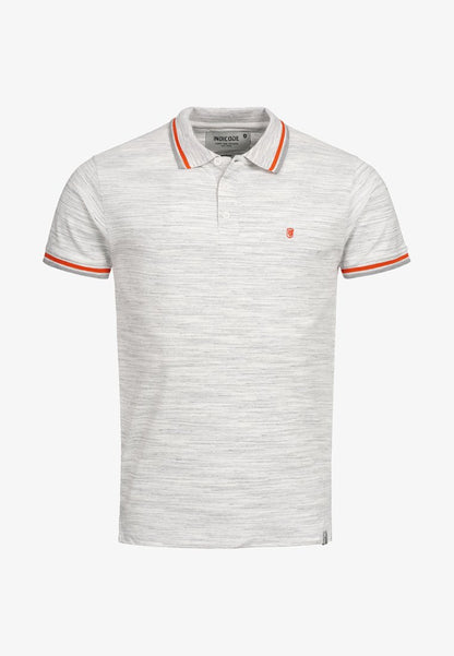Indicode Jeans Poloshirt - Offwhite