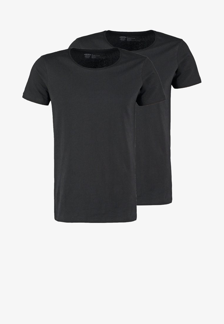 Petrol Industries 2 PACK - T-Shirt Basic - Black