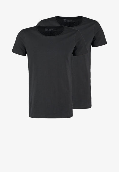 Petrol Industries 2 PACK - T-Shirt Basic - Black