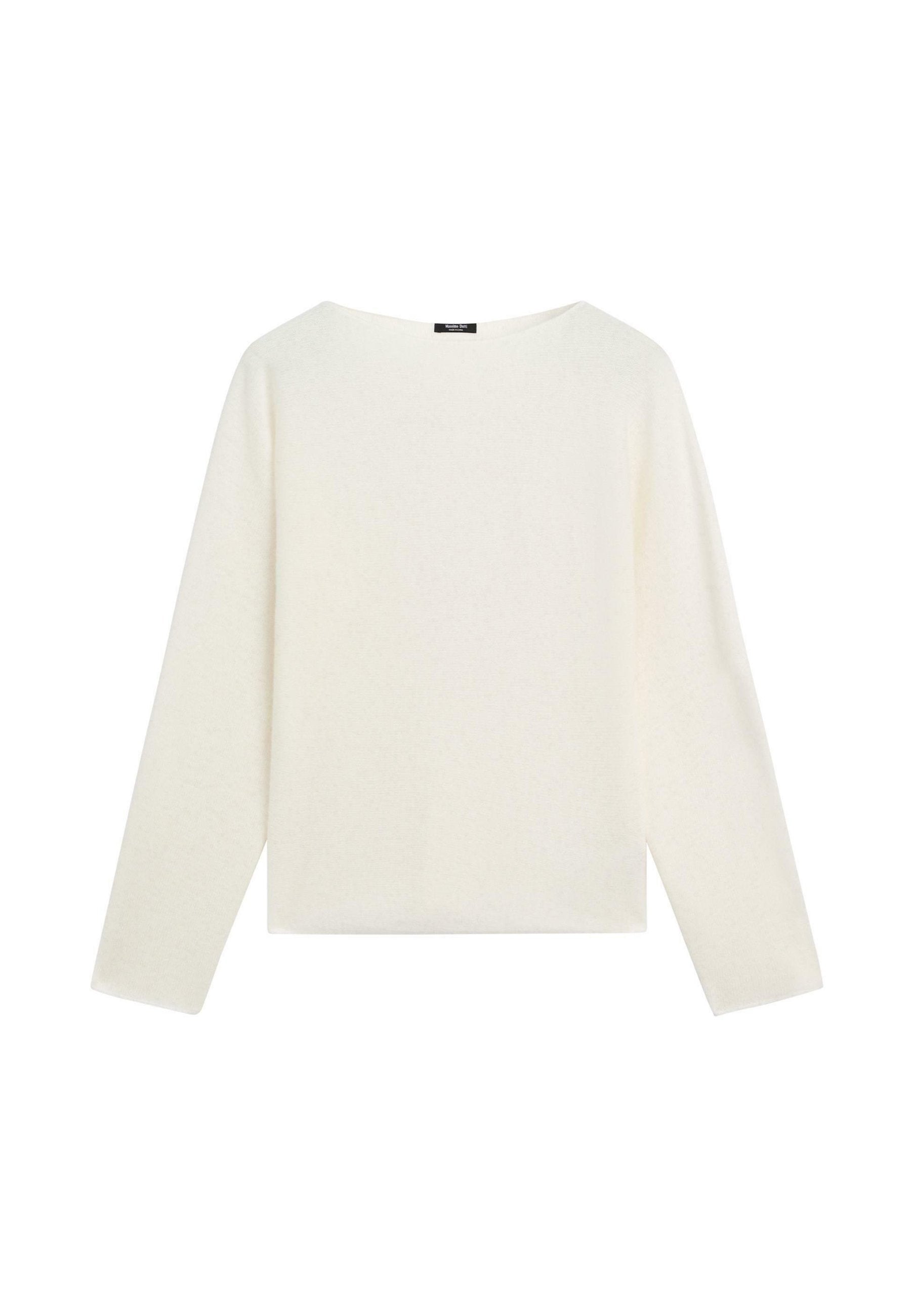 Massimo Dutti BOAT NECK WITH RAGLAN SLEEVE - Jumper - Dark Brown