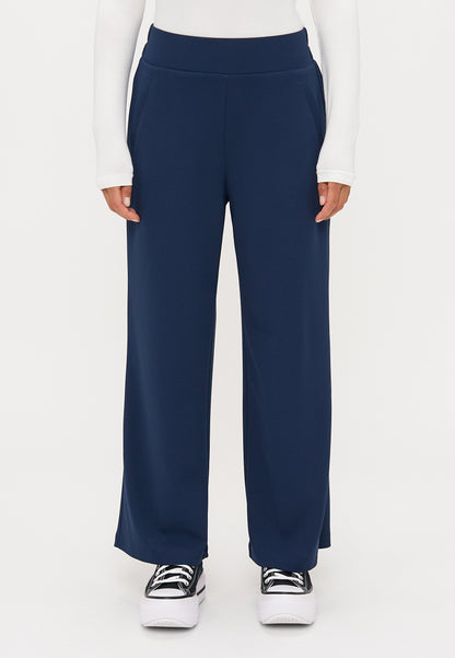 ONLY Petite ONLEVI LIFE WIDE - Trousers - Naval Academy