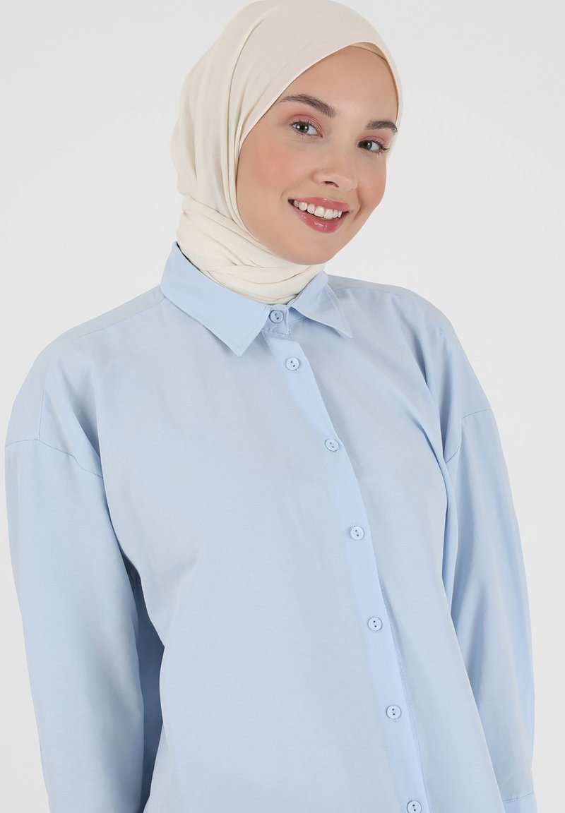  BENIN - Hemdbluse - Light Blue