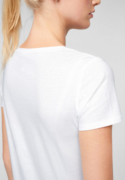 QS By S.Oliver T-Shirt Basic - White