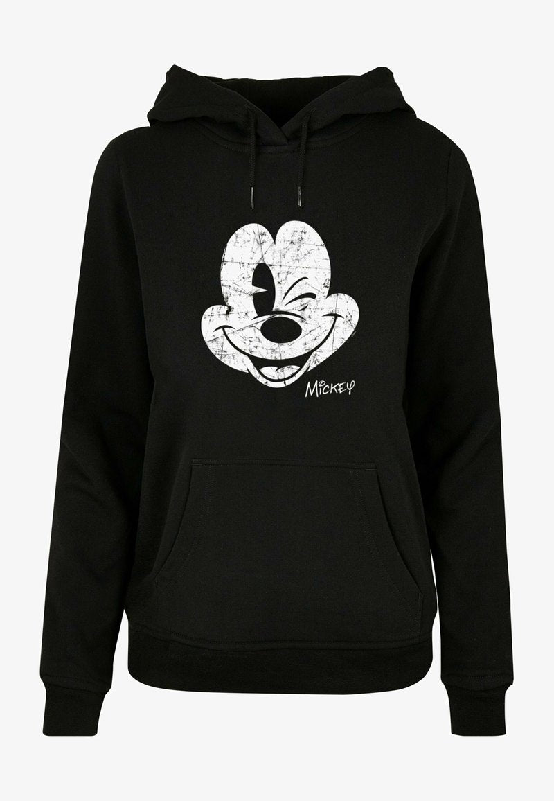  MICKEY MOUSE - DISTRESSED - Kapuzenpullover - Navy