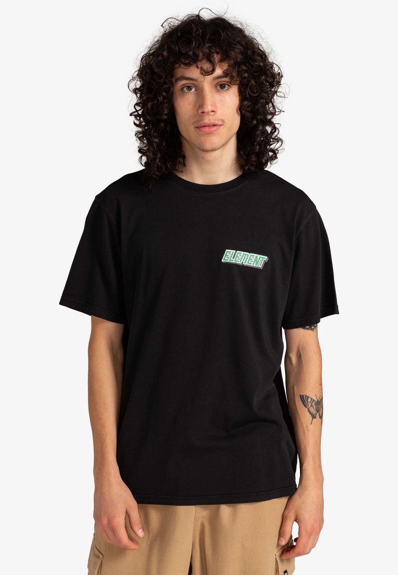 Element DIGITAL OUTDOOR - T-Shirt Print - Flint Black