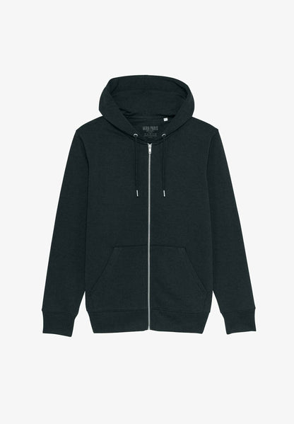  AMORE BACK EMBROIDERY UNISEX CLASSIC ZIPPED - Sweatjacke - Dark Green