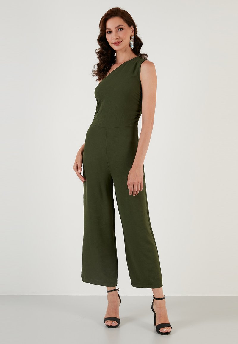 LELA REGULAR FIT - Jumpsuit - Light Khaki