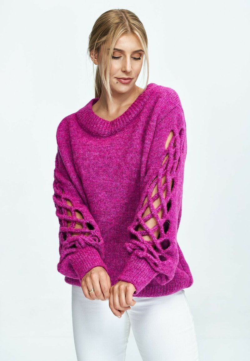  Strickpullover - Purple