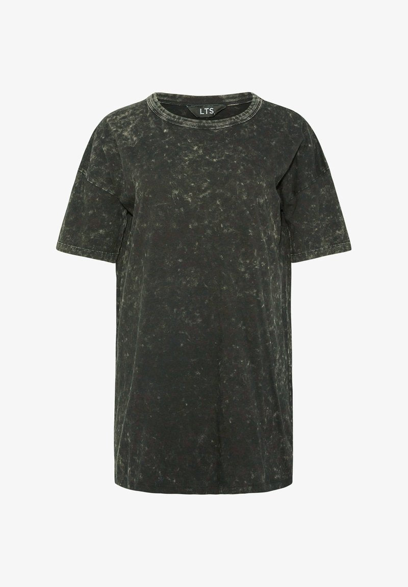  ACID WASH OVERSIZED - T-Shirt Basic - Black