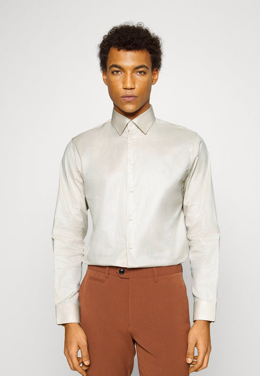 Selected Homme SLHSLIMETHAN SHIRT CLASSIC - Businesshemd - Cloud Dancer