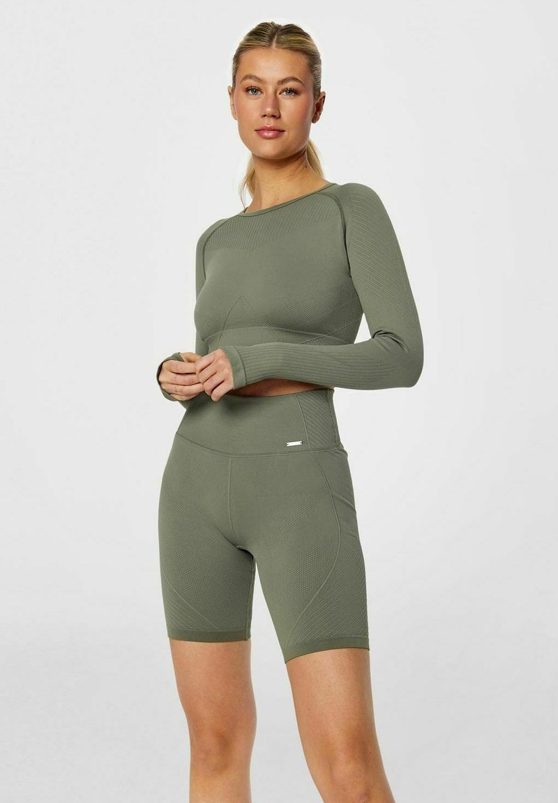  MOTION SEAMLESS BIKER - Shorts - Olive