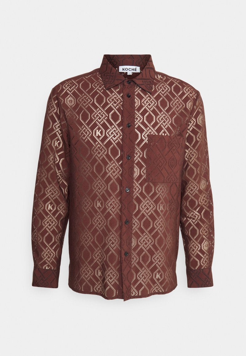  UNISEX - Hemdbluse - Brown