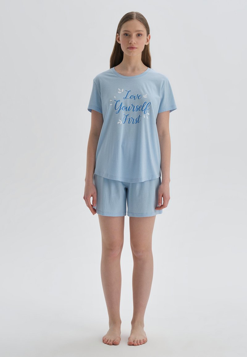  Nachtwäsche Set - Light Blue